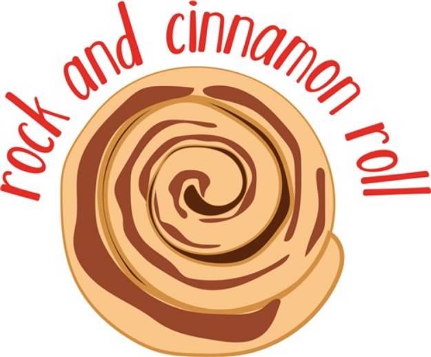 Picture of Rock & Cinnamon Roll SVG File