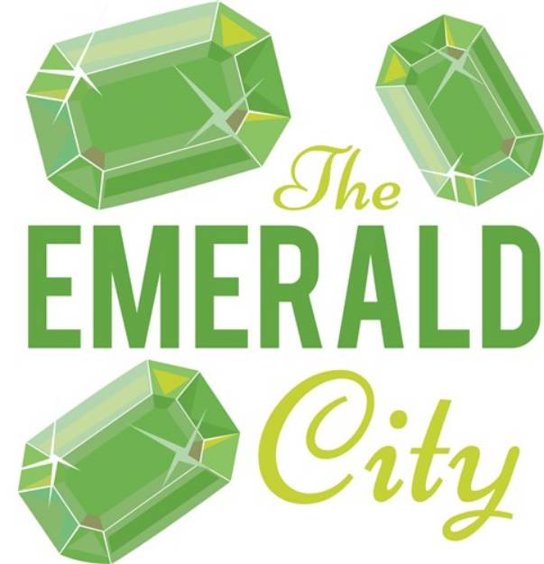 Picture of Emerald City SVG File