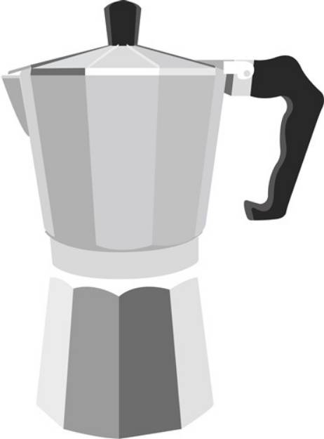 Picture of Espresso Maker SVG File