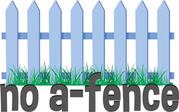 Picture of No A-Fence SVG File
