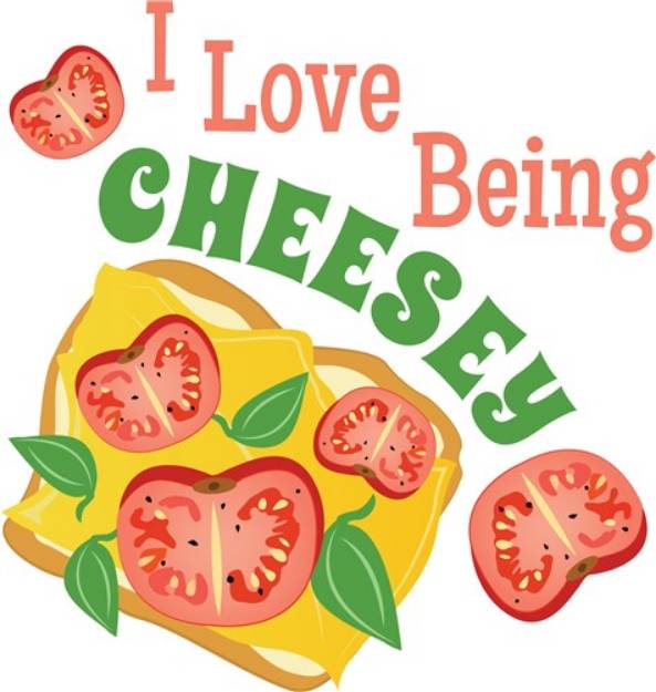 Picture of Being Cheesey SVG File