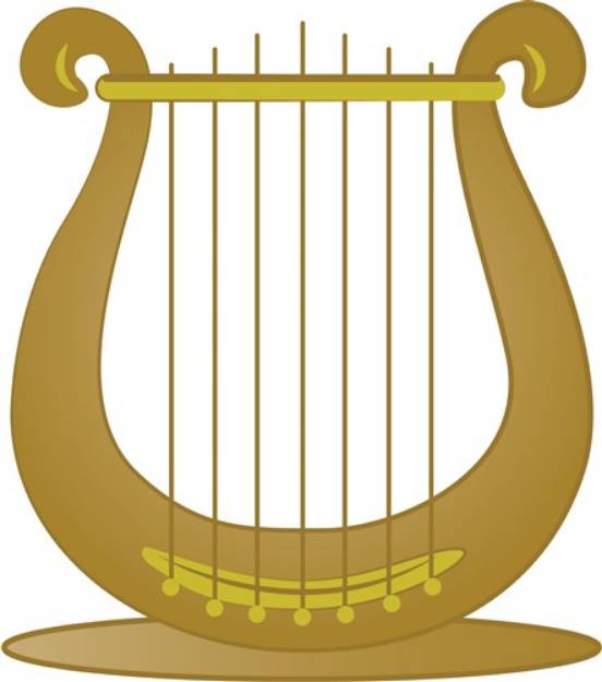 Picture of Harp SVG File