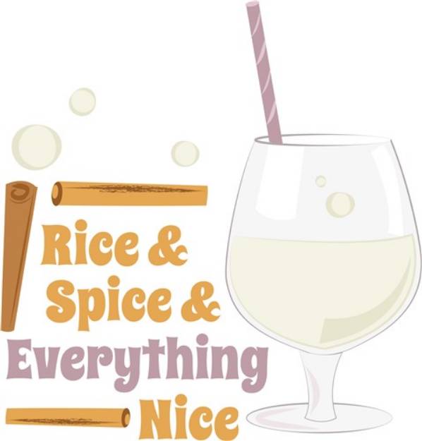 Picture of Rice & Spice SVG File