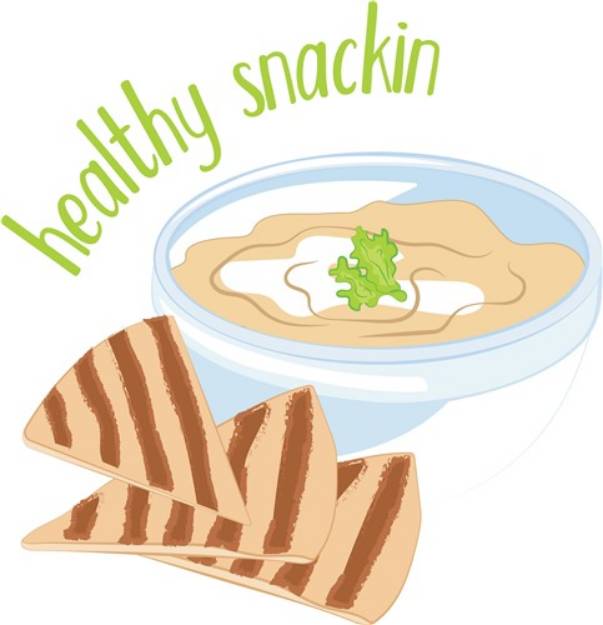 Picture of Healthy Snackin SVG File