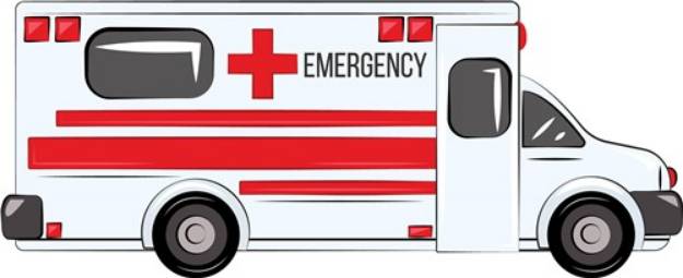 Picture of Ambulance SVG File