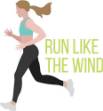 Picture of Run Like Wind SVG File