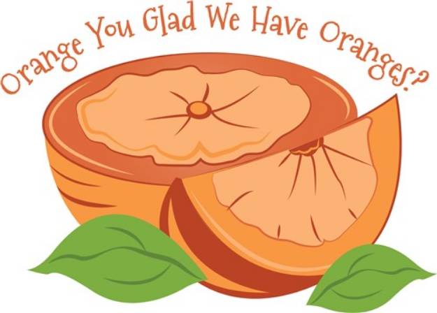 Picture of We Have Oranges SVG File