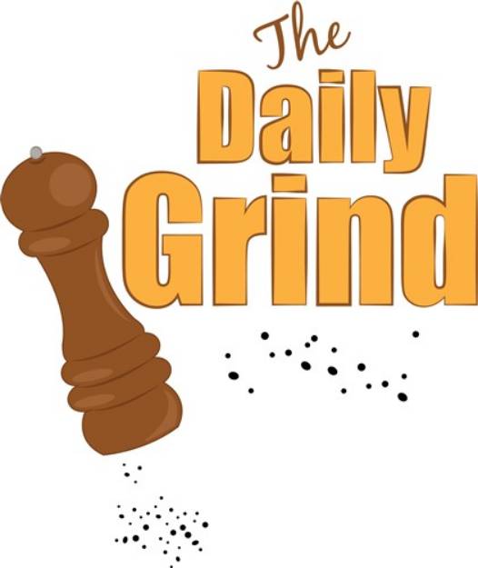 Picture of The Daily Grind SVG File