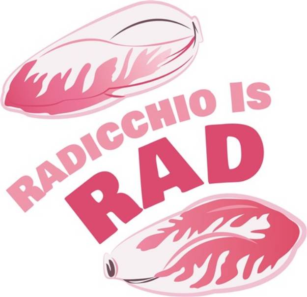 Picture of Radicchio Is Rad SVG File