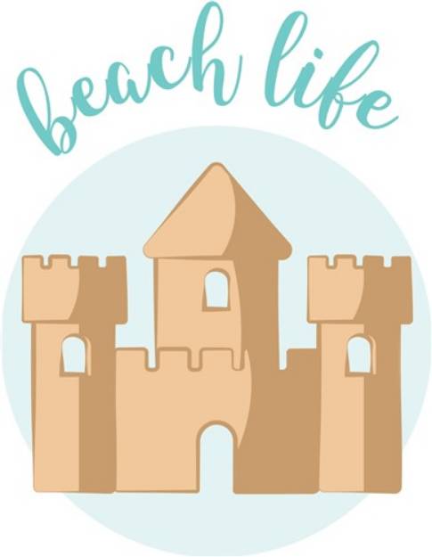 Picture of Beach Life SVG File