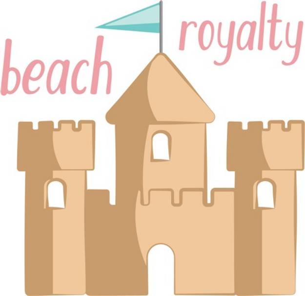 Picture of Beach Royalty SVG File