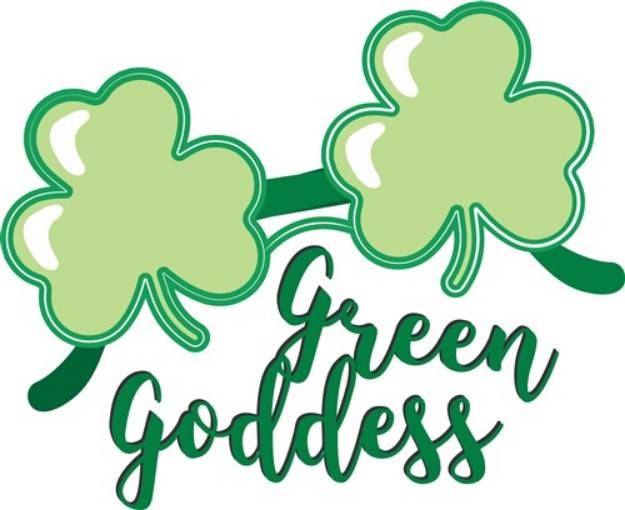Picture of Green Goddess SVG File