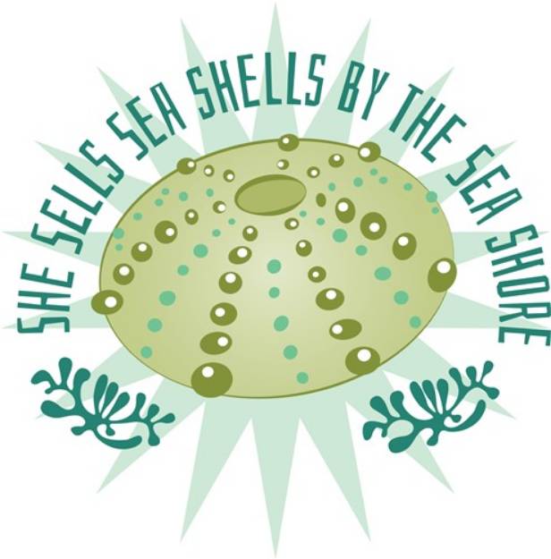 Picture of Sells Sea Shells SVG File