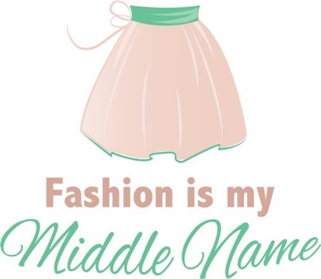 Picture of Fashion Name SVG File