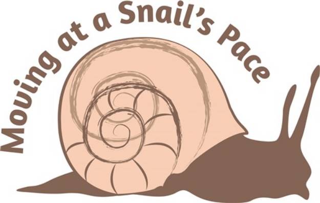 Picture of Snails Pace SVG File