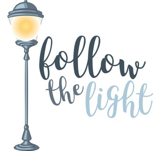 Picture of Follow The Light SVG File