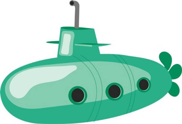 Picture of Submarine SVG File
