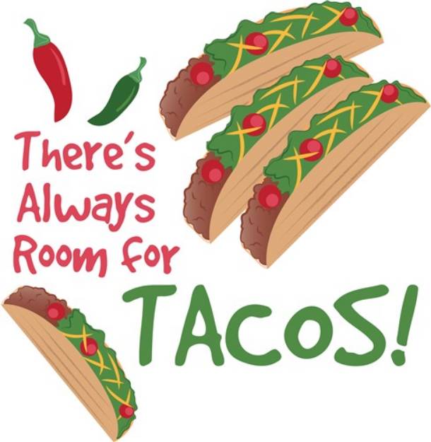 Picture of Room For Tacos SVG File