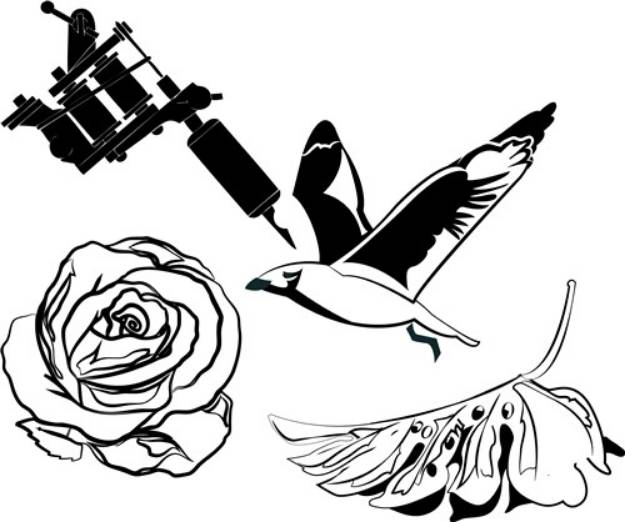 Picture of Tattoos SVG File