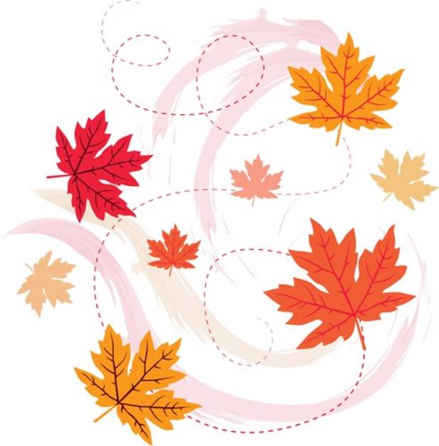 Picture of MapleLeaves SVG File