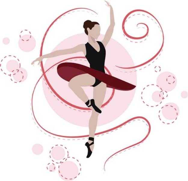 Picture of Ballerina SVG File