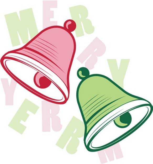Picture of Christmas Bells SVG File