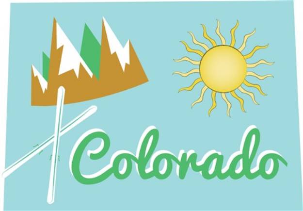 Picture of Colorado State SVG File
