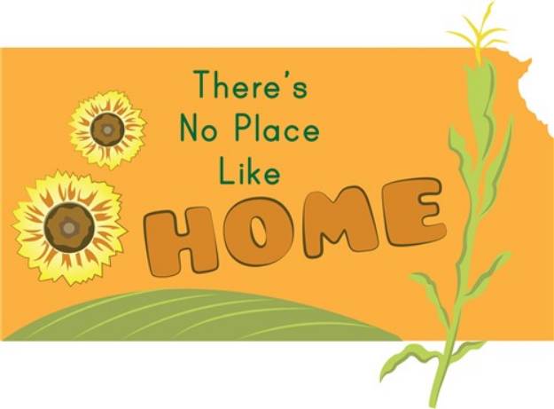 Picture of Kansas, No Place Like Home SVG File