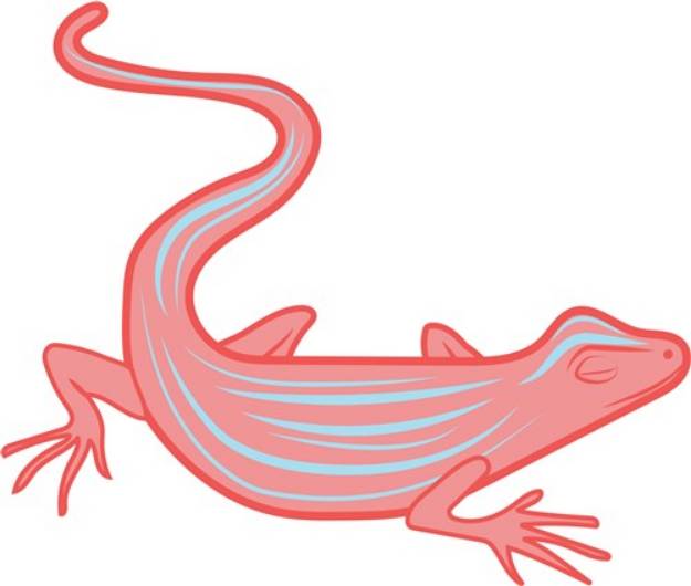 Picture of Gecko Lizard SVG File