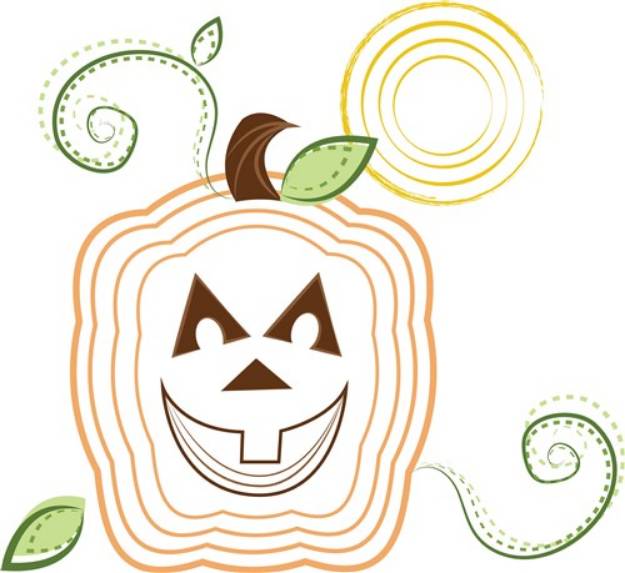 Picture of Halloween Pumpkin SVG File