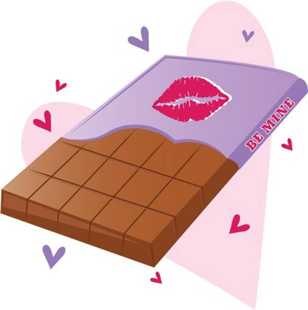 Picture of Chocolate Bar SVG File