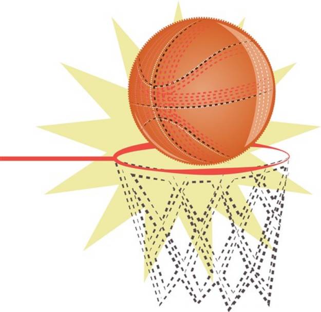 Picture of Basaketball Net SVG File