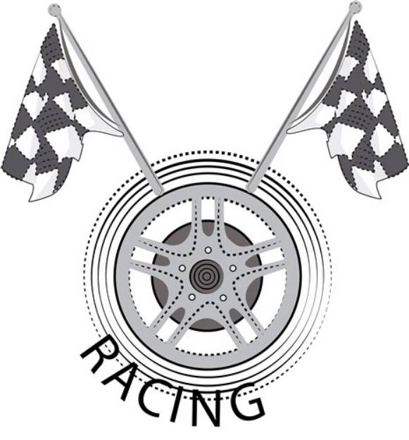 Picture of Racing Flags SVG File