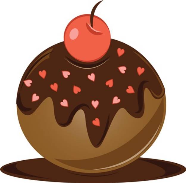 Picture of Valentine Donut SVG File
