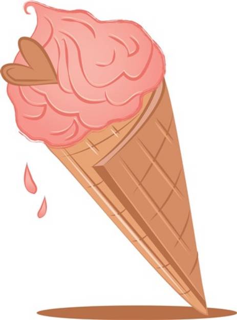 Picture of Love Ice Cream SVG File