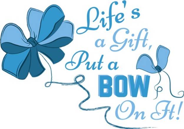 Picture of Put A Bow On It SVG File