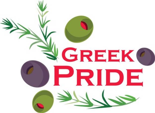 Picture of Greek Pride SVG File