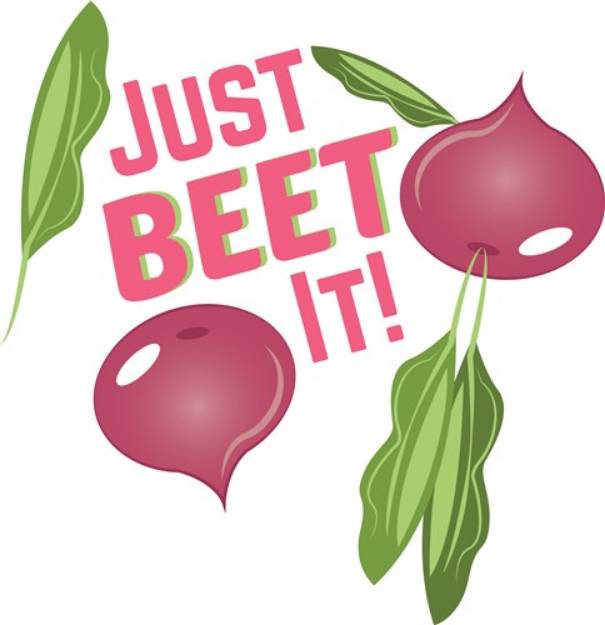 Picture of Just Beet It SVG File