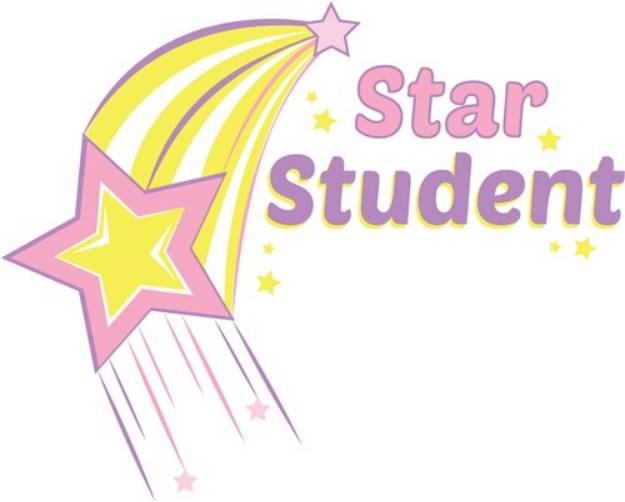 Picture of Star Student SVG File