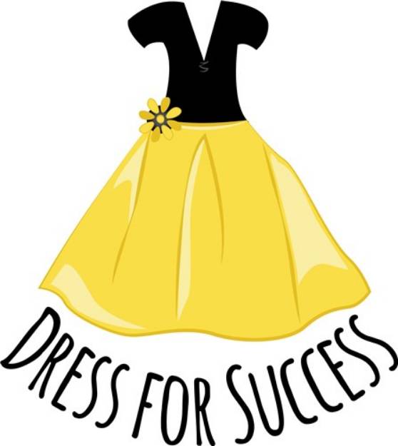 Picture of Dress For Success SVG File