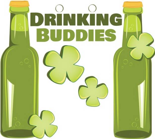 Picture of Drinking Buddies SVG File
