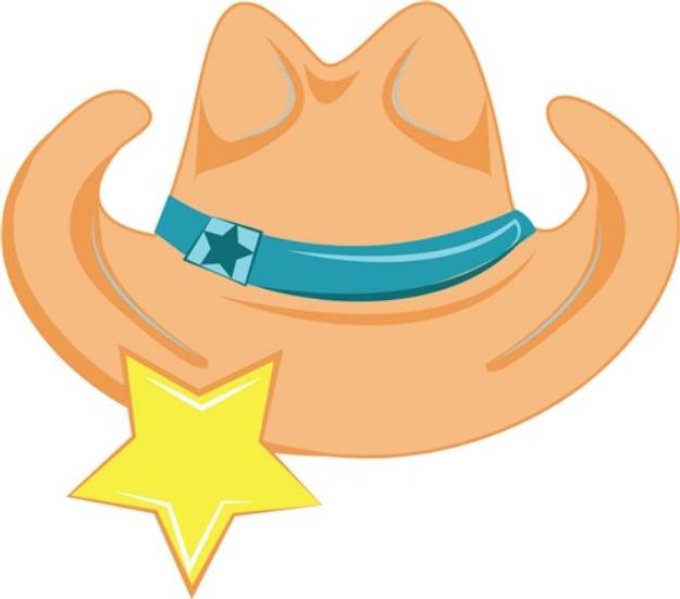 Picture of Hat & Badge SVG File