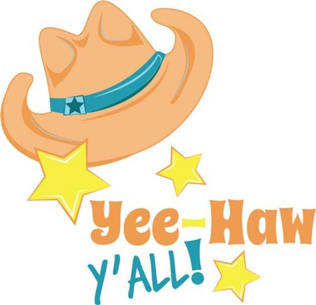 Picture of Yee-Haw Yall SVG File
