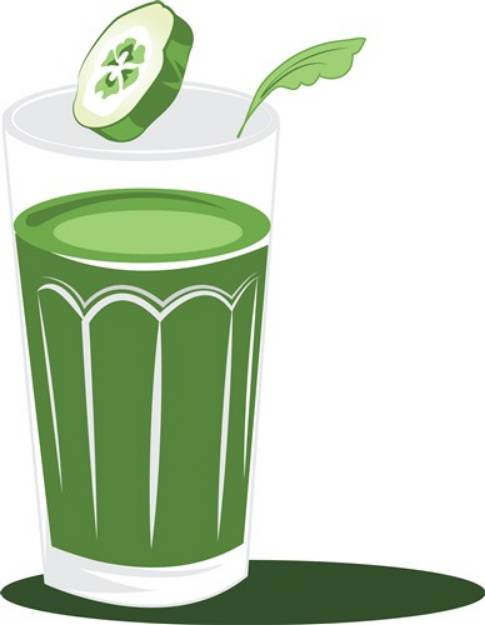 Picture of Green Drink SVG File