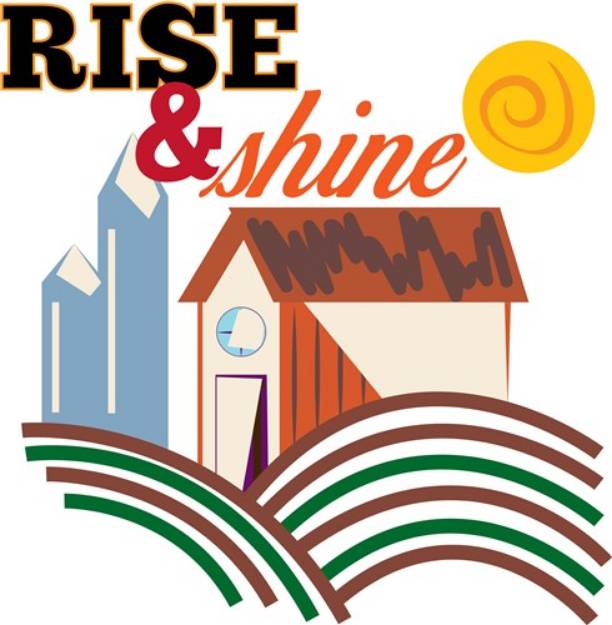 Picture of Rise & Shine SVG File