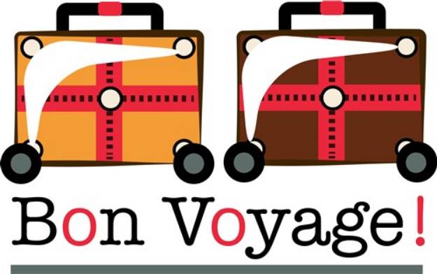 Picture of Bon Voyage SVG File