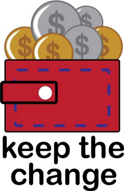 Picture of Keep The Change SVG File