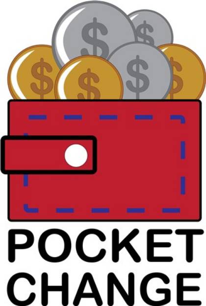 Picture of Pocket Change SVG File