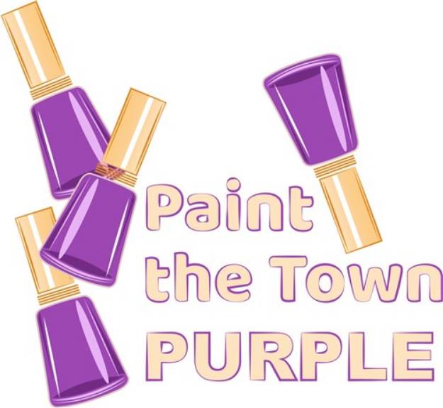 Picture of Paint The Town SVG File
