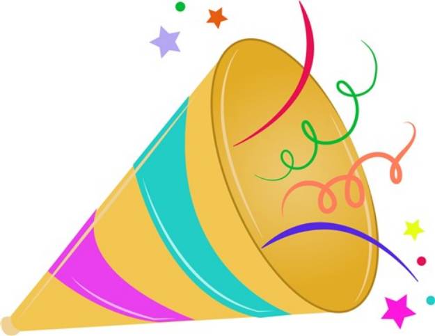 Picture of Party Horn SVG File